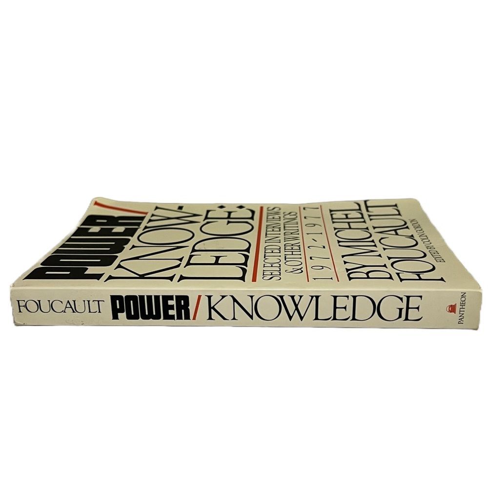 Power/Knowledge: Selected Interviews & Other Writings 1972-1977 Paperback Essays - Picture 3 of 6